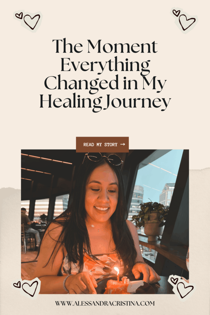 sharing my story about my healing journey